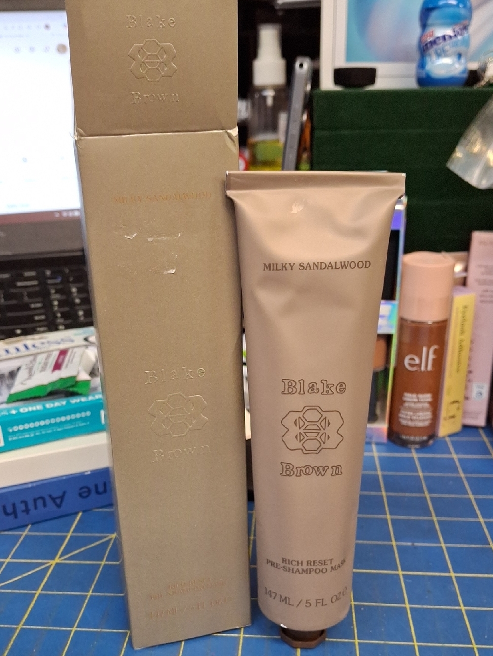 Blake Brown Milky Sandalwood Rich Reset Pre-Shampoo Mask - 147ml New
